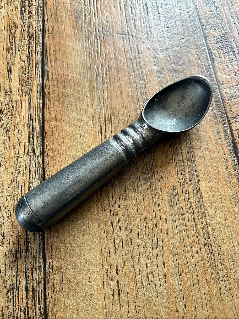 Farberware Vintage Kitchen Ice Cream Scoop Spoon Gray